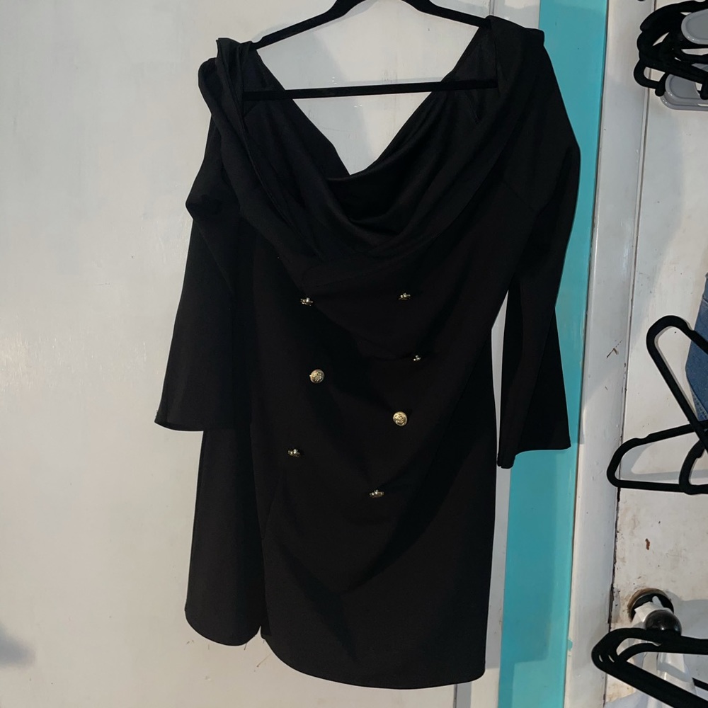Plus size off the shoulder blazer dress NEVER WORN